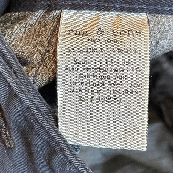 Rag & Bone Standard Issue Pants Navy - Picture 10 of 10